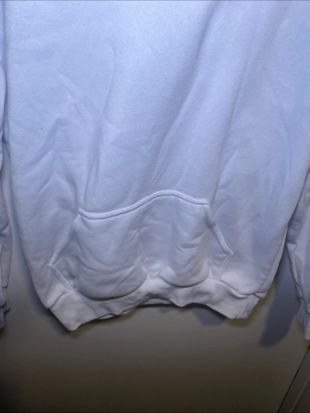 Original Deluxe White Pullover Hoodie Sweatshirt